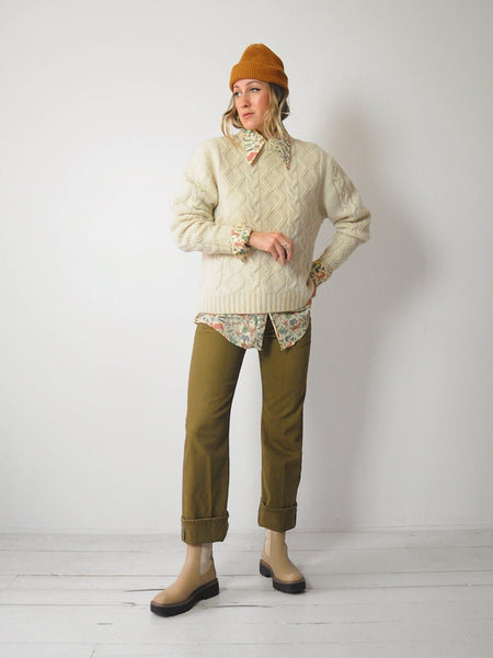 Woolrich Fisherman's knit Sweater
