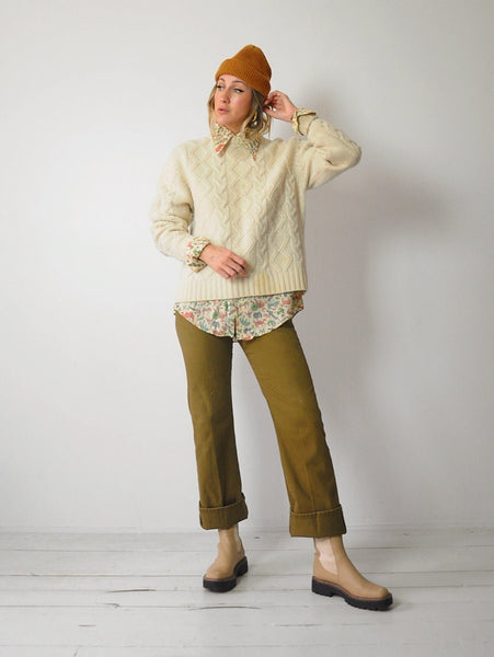 Woolrich Fisherman's knit Sweater
