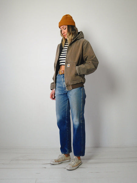 Brown Carhartt Canvas Coat