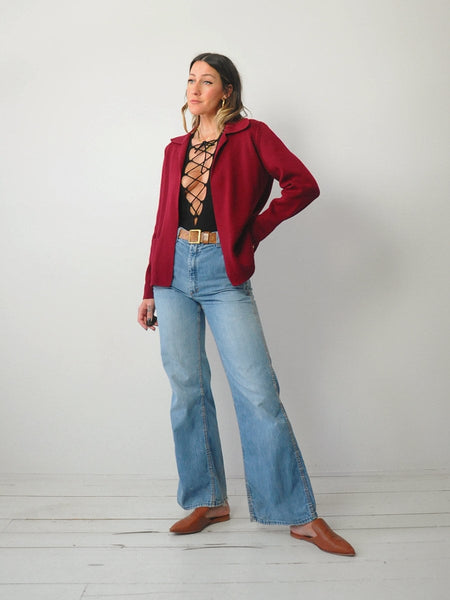 Italian Merino Wool Cardigan