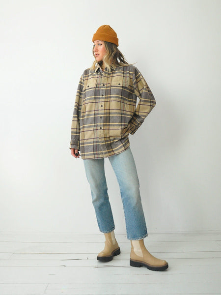 1980's L.L.Bean Chamois Cloth Flannel