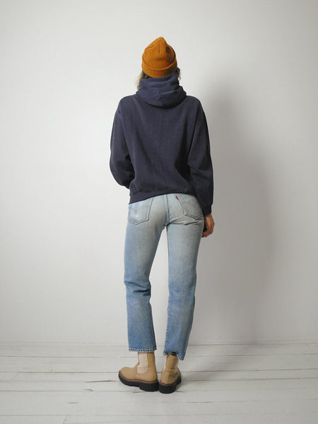1970's Russell Navy Sunfaded Sweatshirt