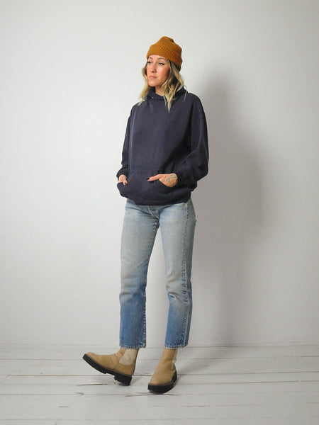 1970's Russell Navy Sunfaded Sweatshirt