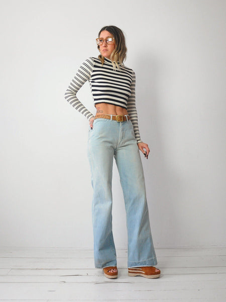 1970's Brittania Flared Jeans 30x34