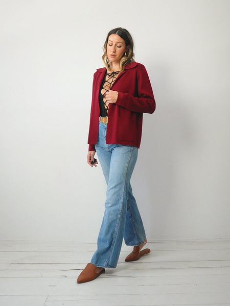 Italian Merino Wool Cardigan