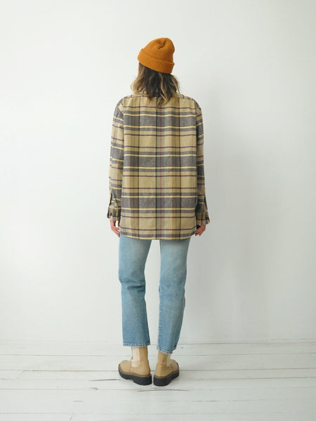 1980's L.L.Bean Chamois Cloth Flannel