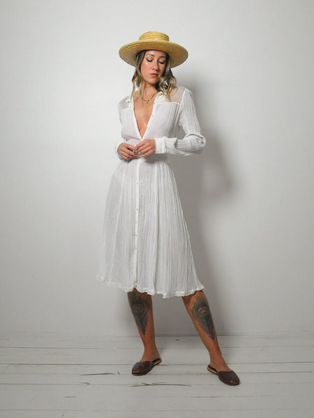 Lockwood Cotton Gauze Dress