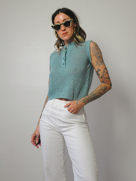 1960s Seastorm Fishnet Tank