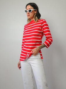 1960's Breton Stripe Shirt