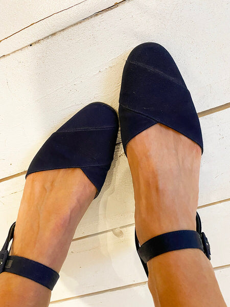 1980's YSL Block Heels 7.5-8
