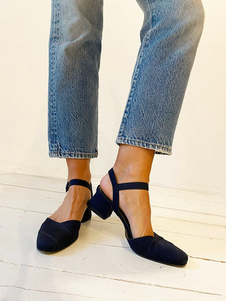 1980's YSL Block Heels 7.5-8