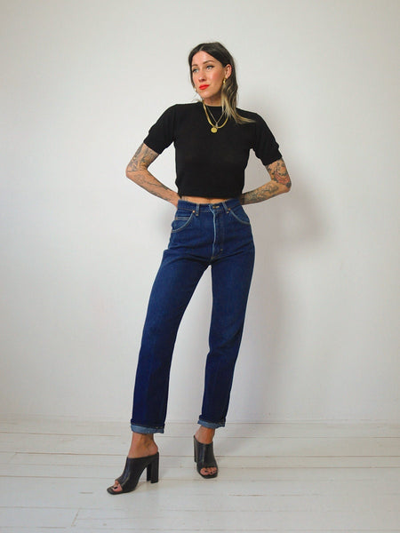 Stretchy Indigo Lee Jeans 26x30.5