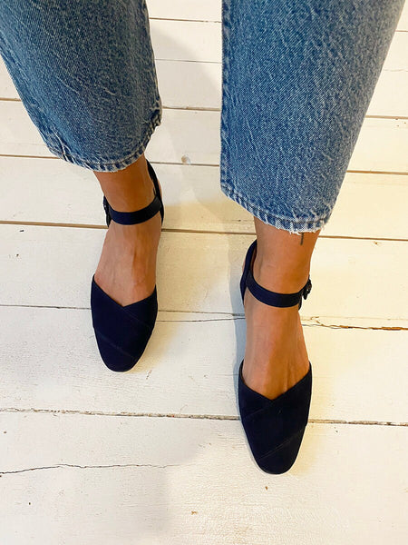 1980's YSL Block Heels 7.5-8