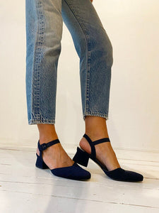 1980's YSL Block Heels 7.5-8