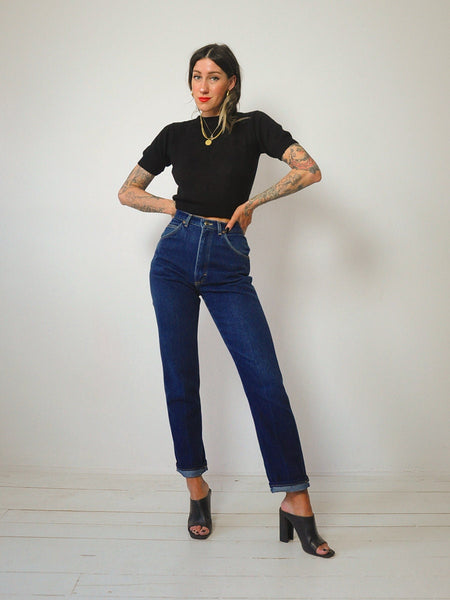 Stretchy Indigo Lee Jeans 26x30.5