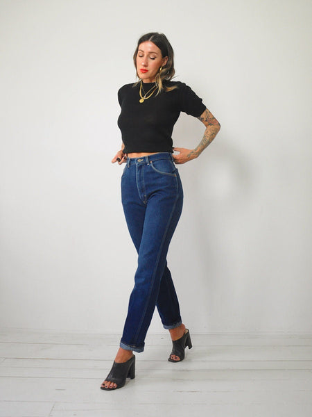 Stretchy Indigo Lee Jeans 26x30.5