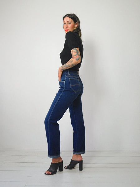 Stretchy Indigo Lee Jeans 26x30.5