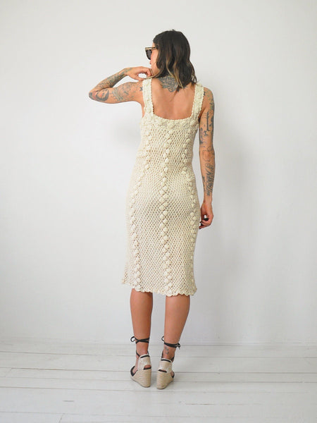 1970's Alyssa Crochet Dress