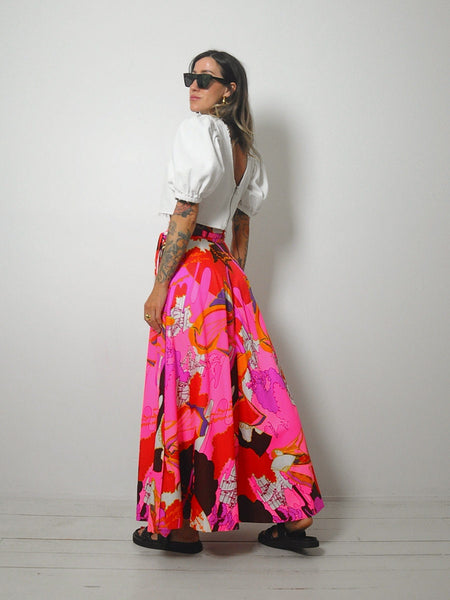 1960's Catherine Ogust Wrap Skirt
