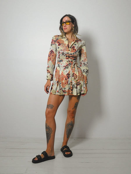 1970's Farrah Wrap Mini Dress