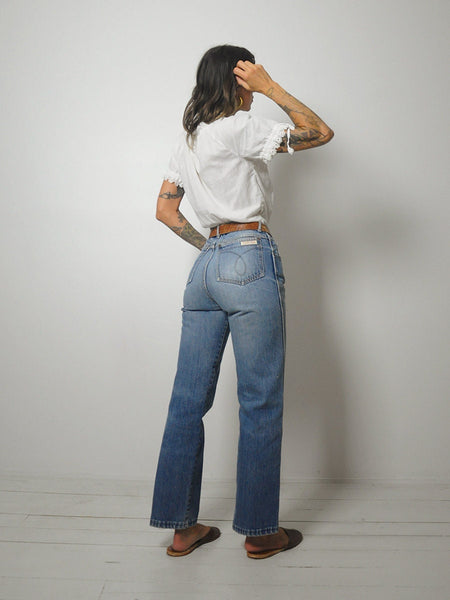 1970's Ayaan White Cotton Blouse
