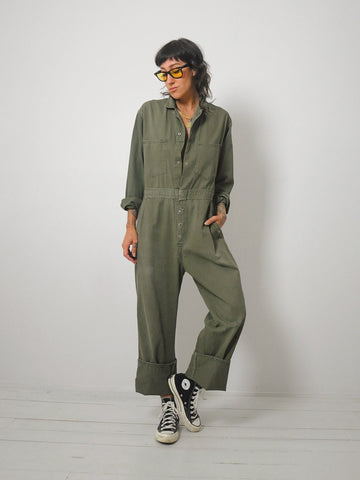 1950's Olive HBT Coveralls