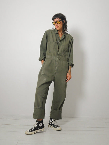 1950's Olive HBT Coveralls