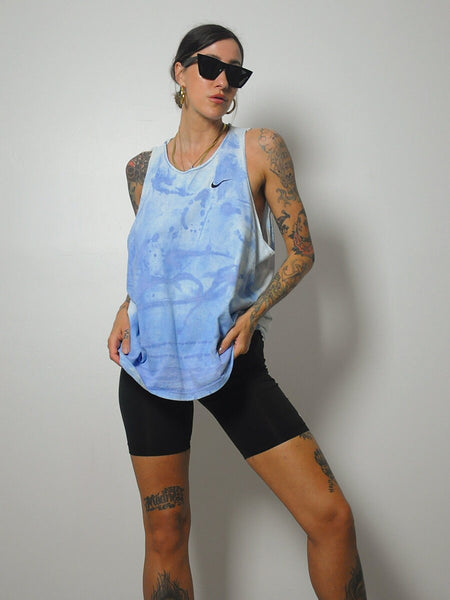 90's Nike Splatter Print Tank