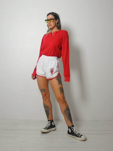 1980's Red Soft & Thin Thermal