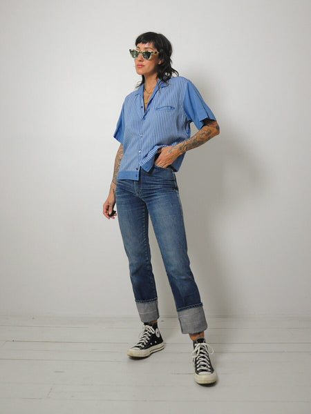 1950's Single stitch Striped Shirt