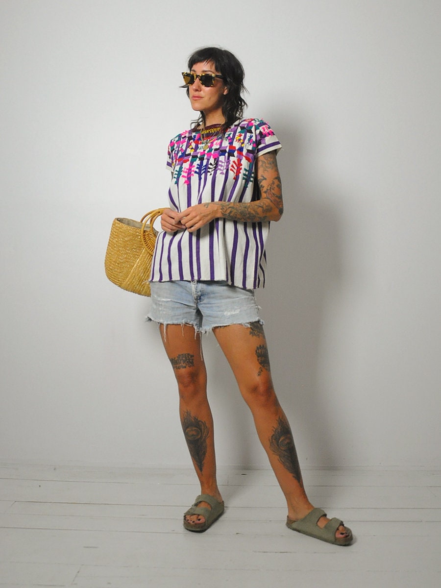 Guatemalan Woven Huipil Shirt