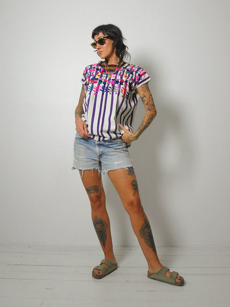 Guatemalan Woven Huipil Shirt
