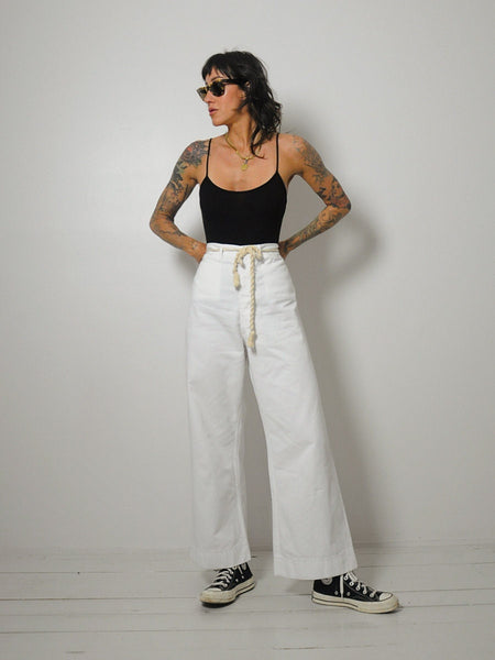 1940's Wide leg Sailor Pants (3 pairs)