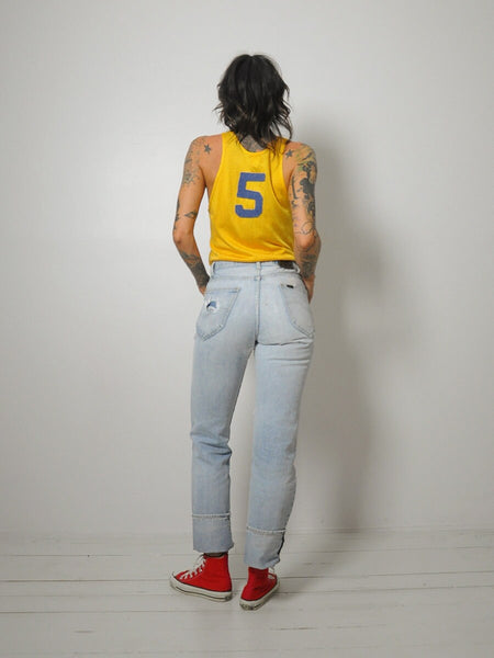1970's Light Wash Faded Lee Jeans 28x32.5