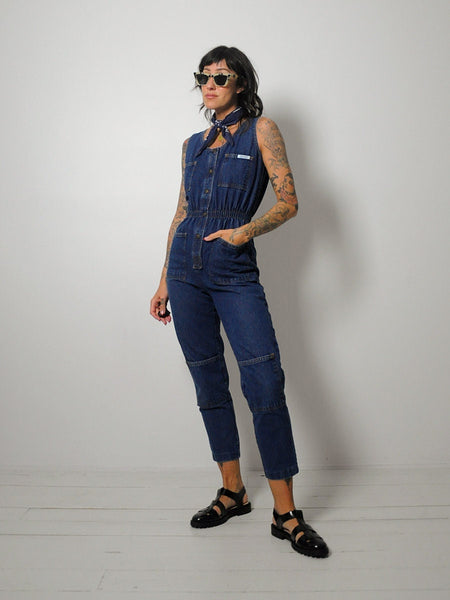 1980's Dreams Denim Jumpsuit