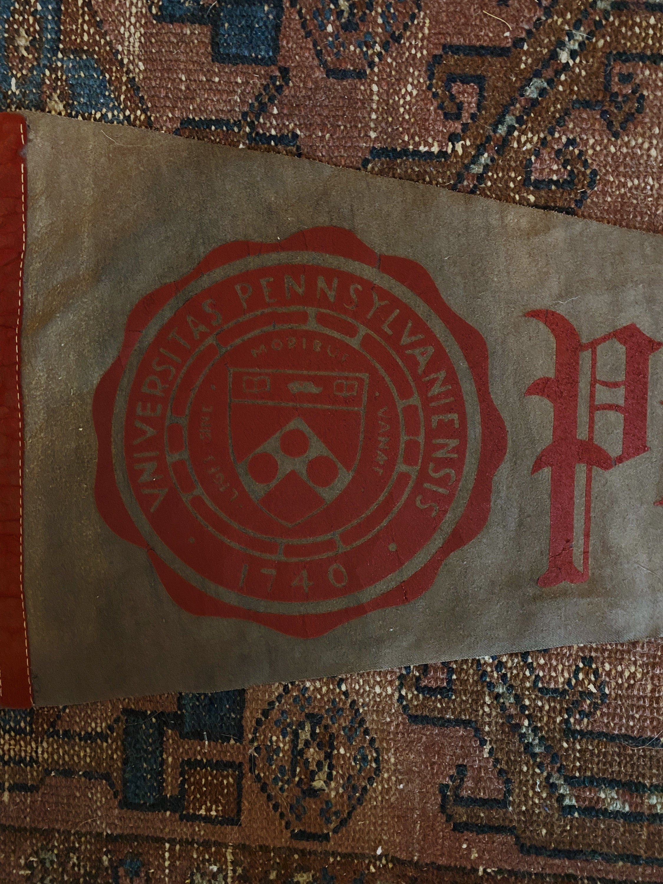 1940's University of Pennsylvania Felt Pennant