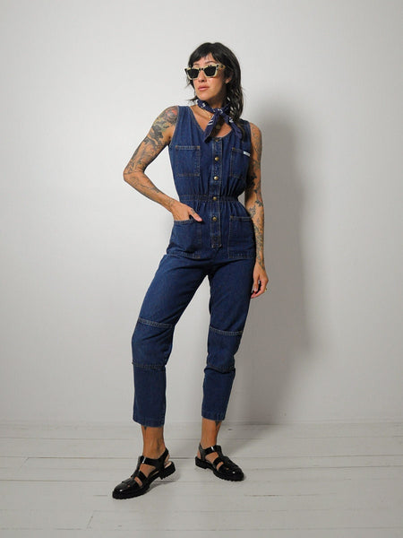 1980's Dreams Denim Jumpsuit