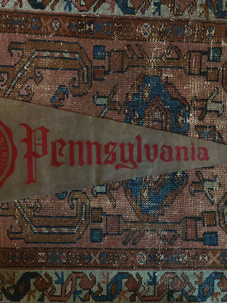 1940's University of Pennsylvania Felt Pennant