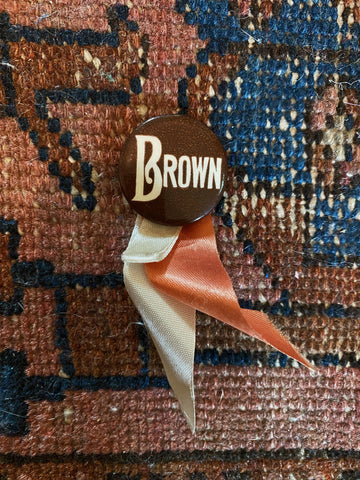 1950's Brown University Pinback Button