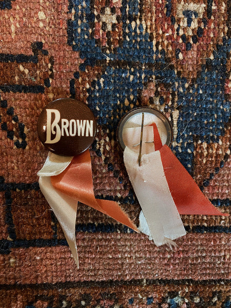 1950's Brown University Pinback Button