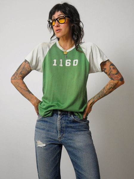 1950's 1160 Green Jersey Shirt