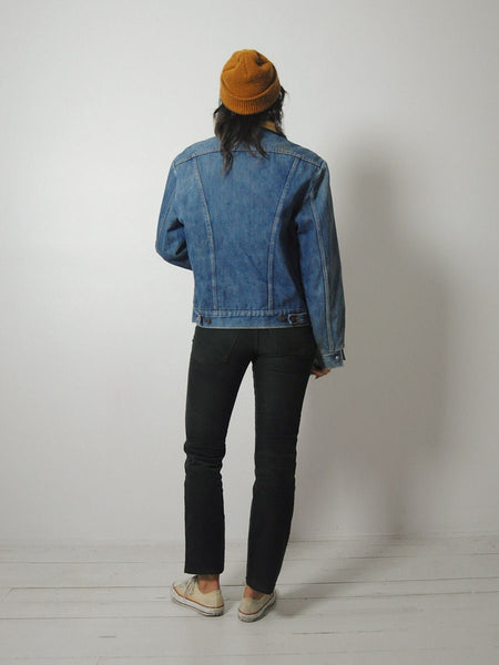 1970's Wrangler Blanket Lined Jean Jacket