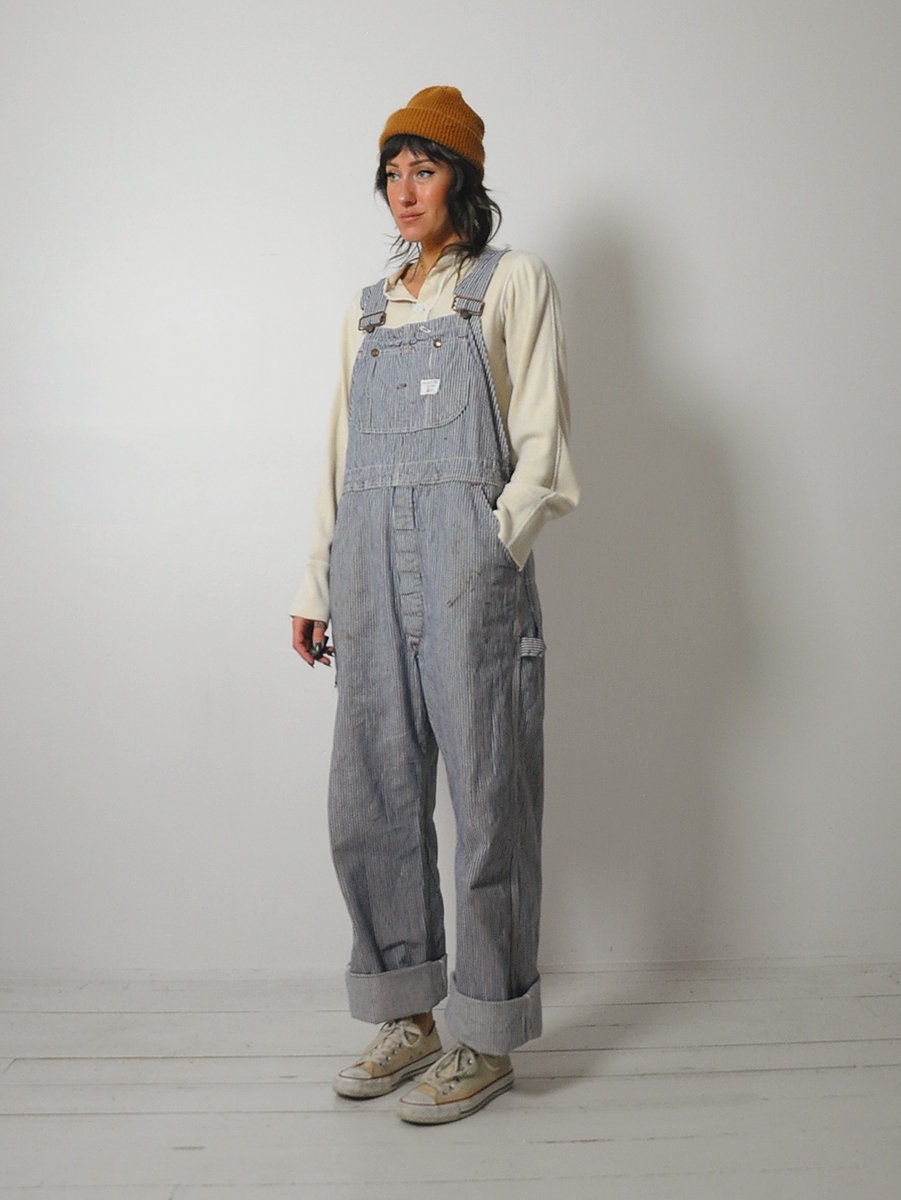 1960's Big Mac Hickory Stripe Overalls