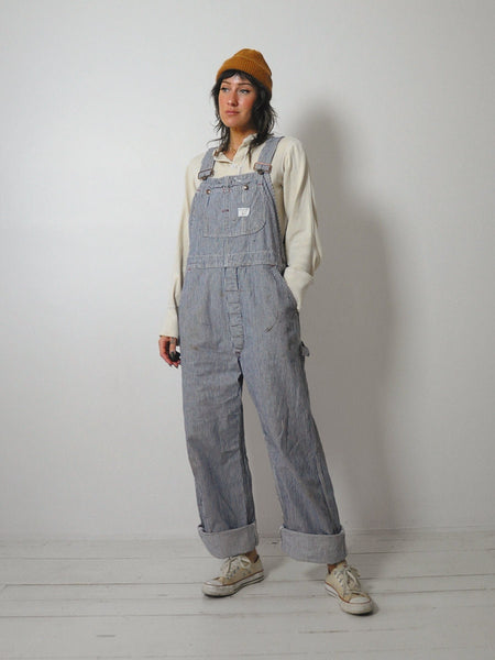 1960's Big Mac Hickory Stripe Overalls