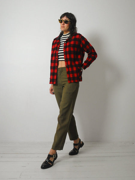 1980's Woolrich Buffalo Plaid Jacket