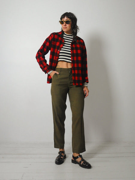 1980's Woolrich Buffalo Plaid Jacket