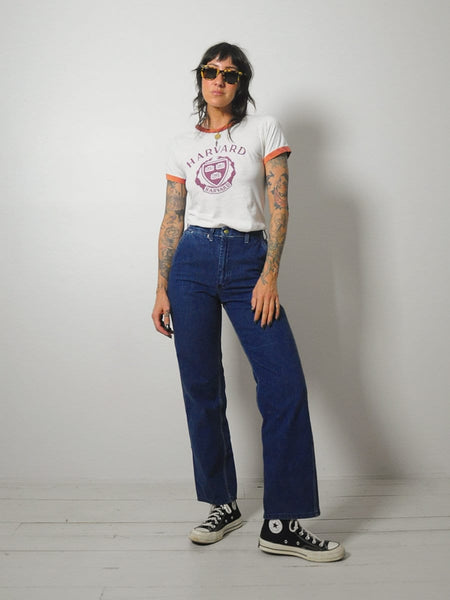 1980's Champion Harvard Ringer Tee