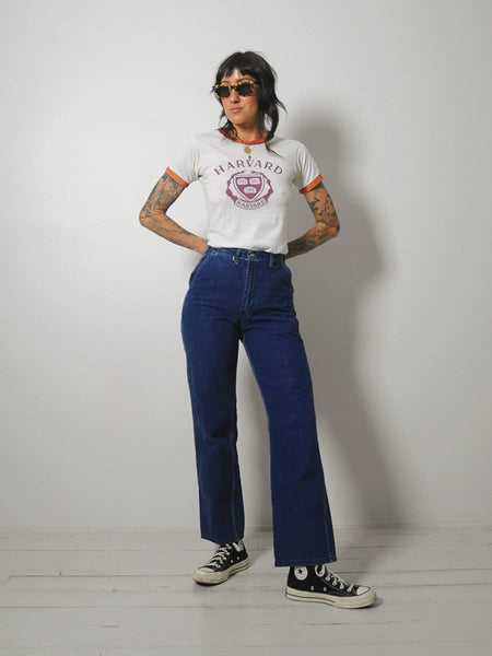 1980's Champion Harvard Ringer Tee