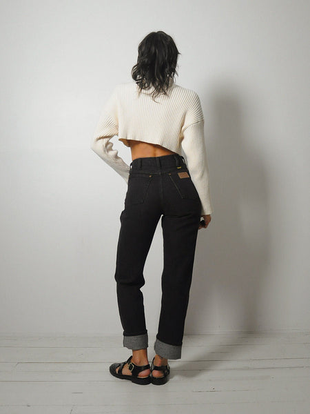 Inky Black Wrangler Jeans 26x32