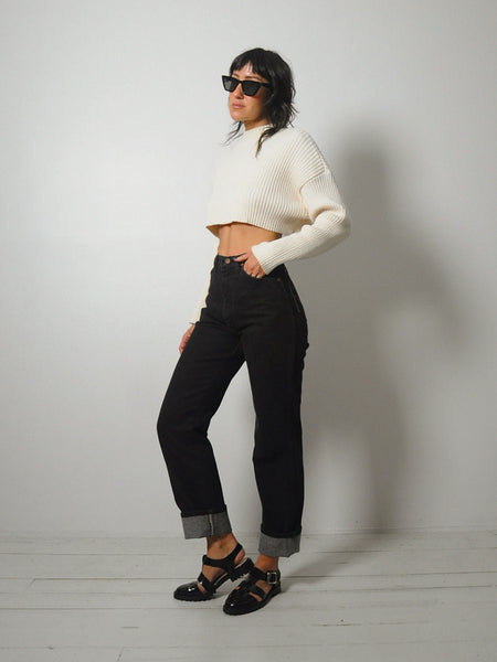 Inky Black Wrangler Jeans 26x32